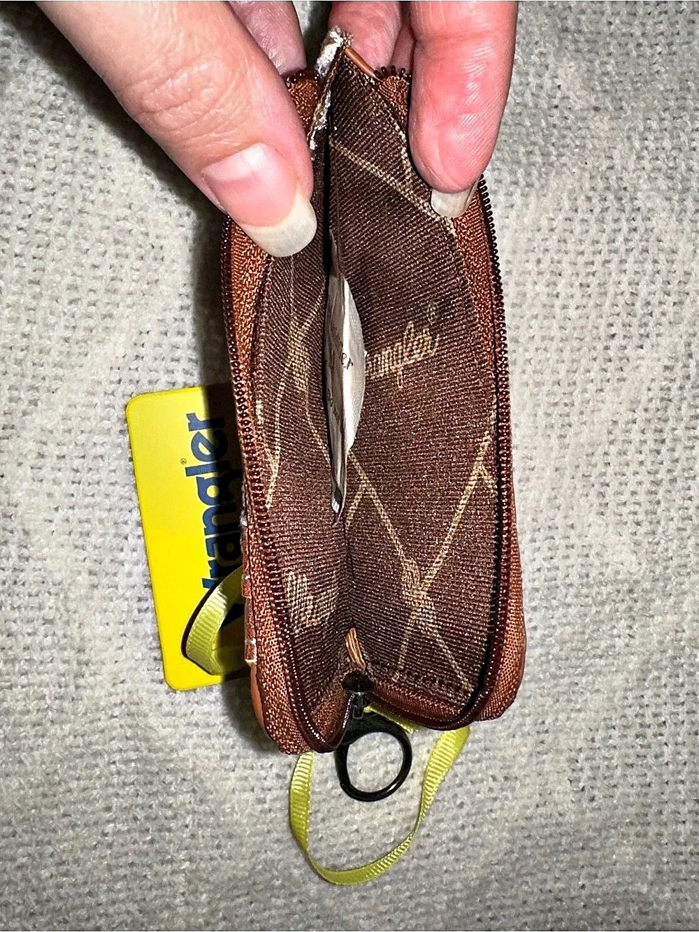 Montana West x Wrangler Card Holder Boho Aztec Card Case Small Zipper Wallet NWT
